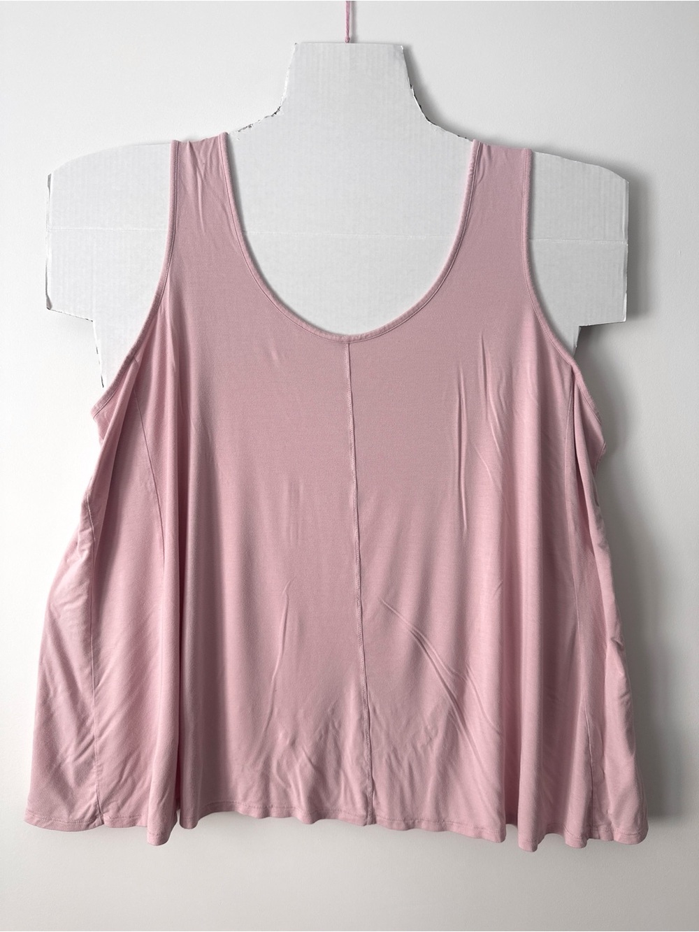 baby pink basic tank